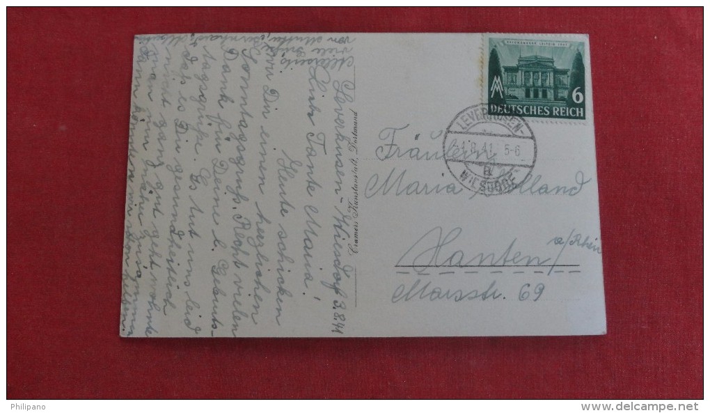 Germany > North Rine-Westphalia> Leverkusen-Wiesdorf   German  Stamp & Cancel    ==ref 2020 - Leverkusen