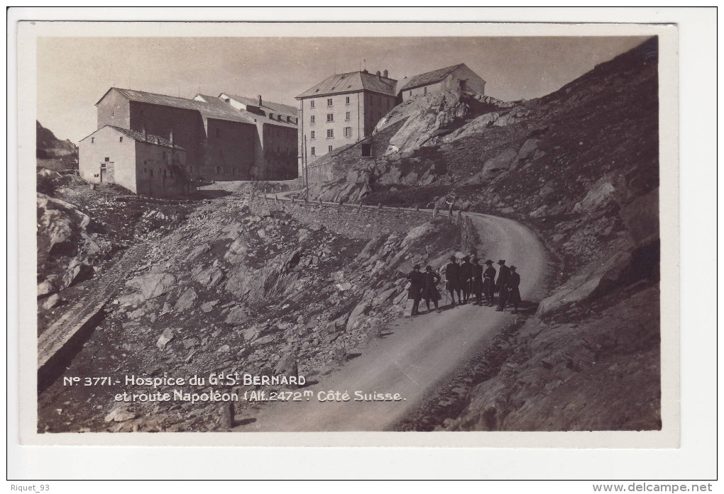 3771 - Hospice Du Gd St. Bernard Et Route Napoléon (Boug St Pierre) - Other & Unclassified