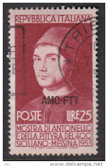 Italy-Trieste 1953 Antonello Da Massina Usato - Used