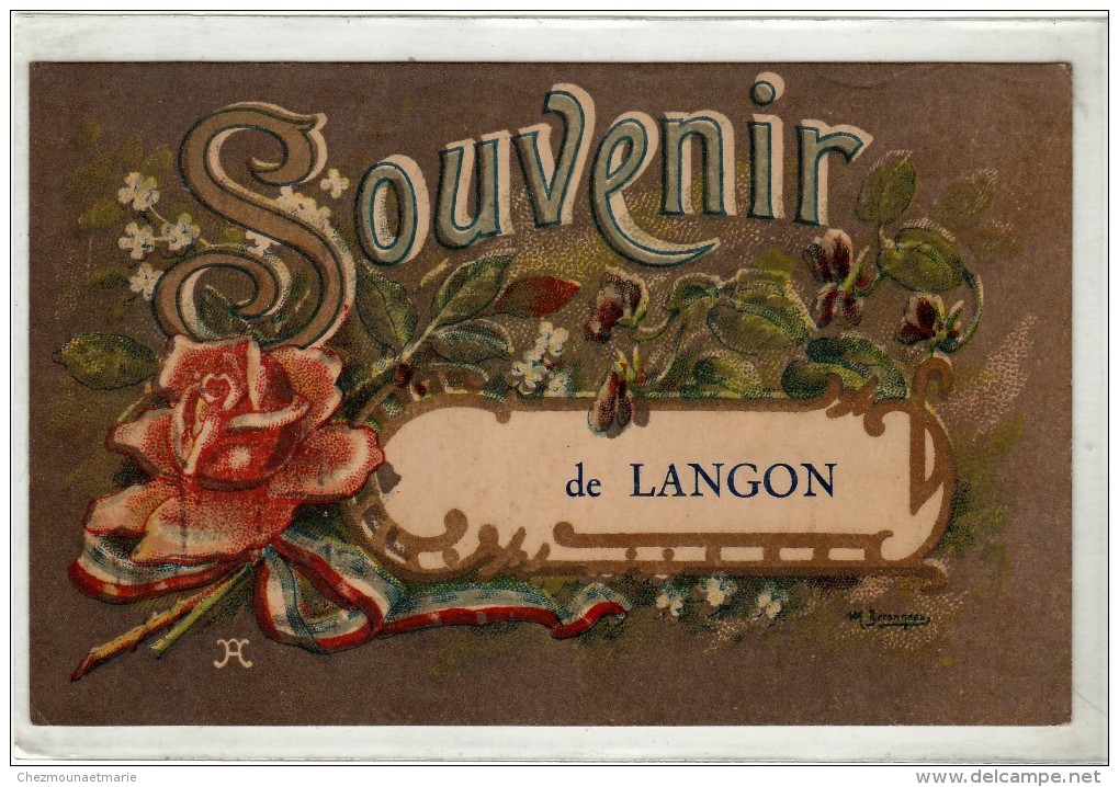 SOUVENIR DE LANGON - CPA FANTAISIE - Langon