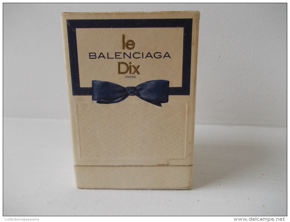 - Miniature De Parfum - LE DIX DE BALENCIAGA - Avec Boite - - Ohne Zuordnung