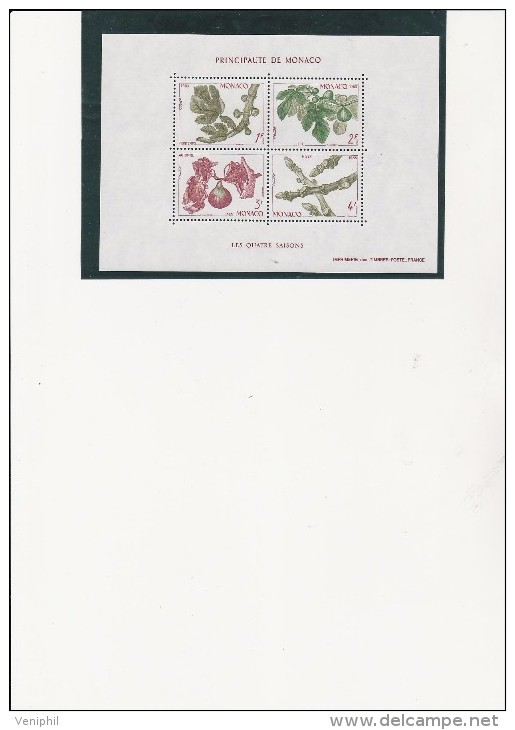MONACO - BLOC FEUILLET- N° 26 NEUF XX  ANNEE 1983 - - Unused Stamps