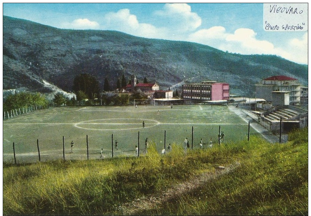 Cartolina Stadio VICOVARO (Italia - Italy) - Campo Sportivo - Stadium Postcard - NON Viaggiata - Calcio