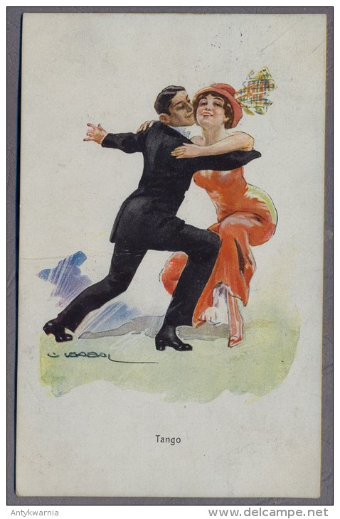 USABAL Luis  - DANSE - DANCE – TANGO   1914y.   A442 - Usabal