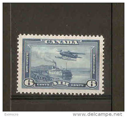 CANADA 1938 6c AIR SG 371 LIGHTLY MOUNTED MINT Cat £20 - Ungebraucht