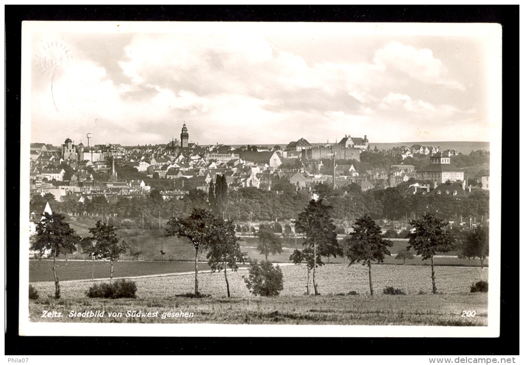 Zeltz Stadtbild Von Sudwest Gessehen / Postcard  Circulated - Zeitz