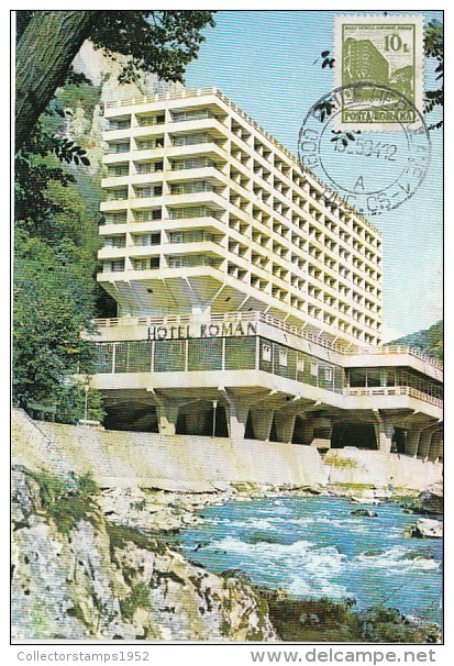 29612- TOURISM, BAILE HERCULANE SPA TOWN, ROMAN HOTEL, MAXIMUM CARD, 1994, ROMANIA - Hostelería - Horesca