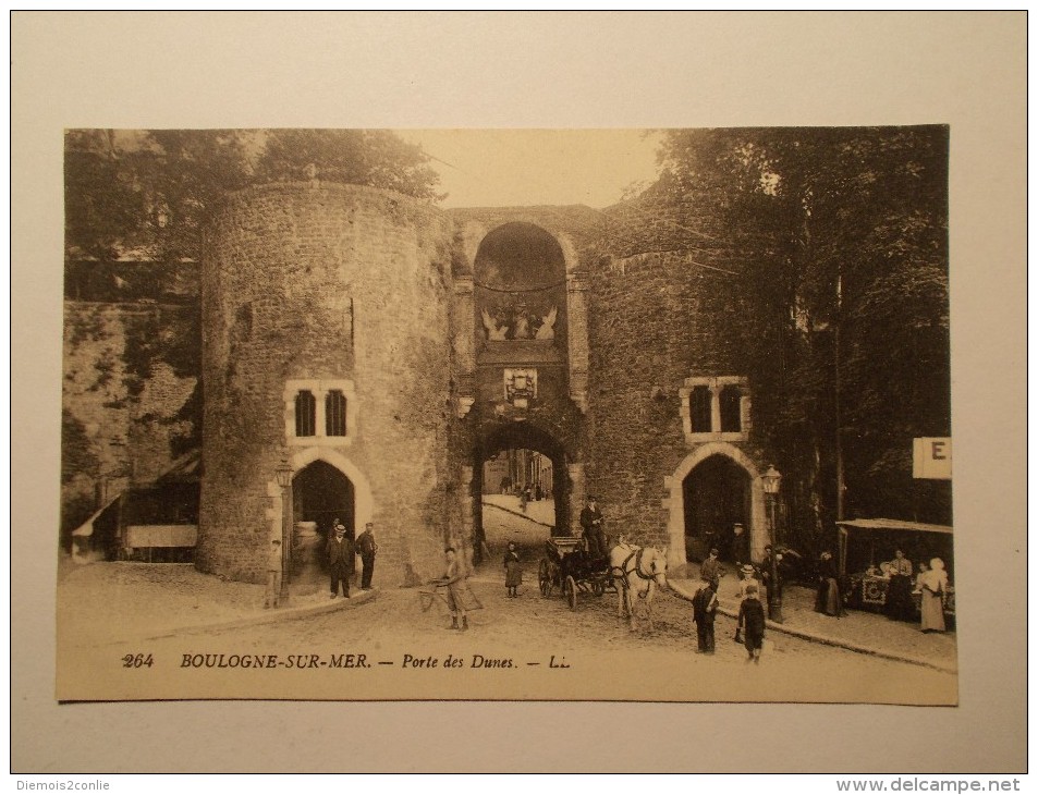 Carte Postale - BOULOGNE SUR MER (62) - Porte Des Dunes (698/1000) - Boulogne Sur Mer