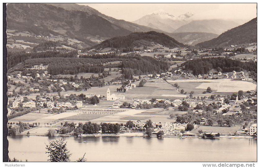 Austria PPC Seeboden Am Millstättersee, Kärnten Foto Z. Kunz - Ruda Seeboden Echte Real Photo Véritable (2 Scans) - Millstatt