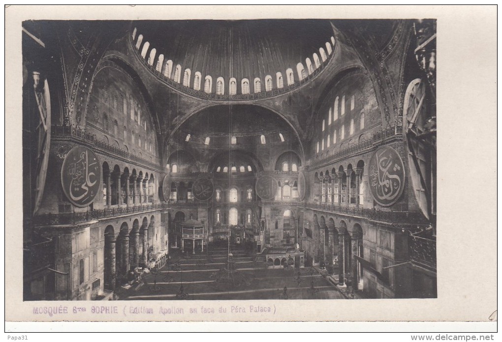 Mosquée Sainte Sophie   Edition Apollon - Turkije