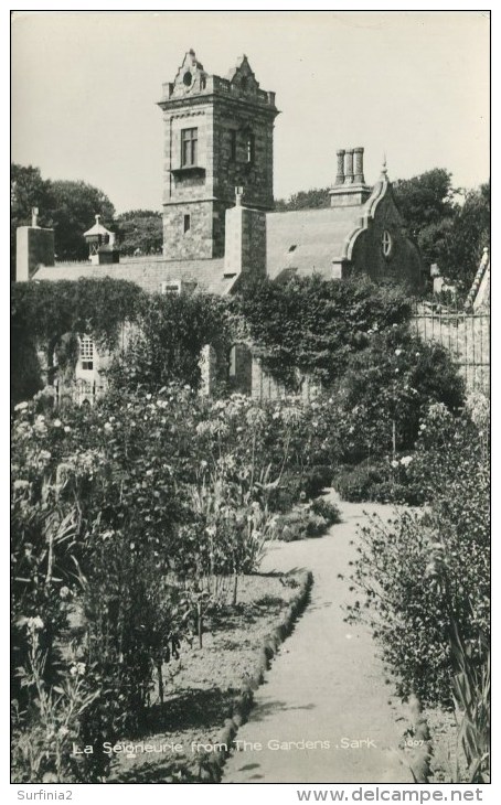 SARK - LA SEIGNURIE FROM THE GARDENS RP Ci212 - Sark