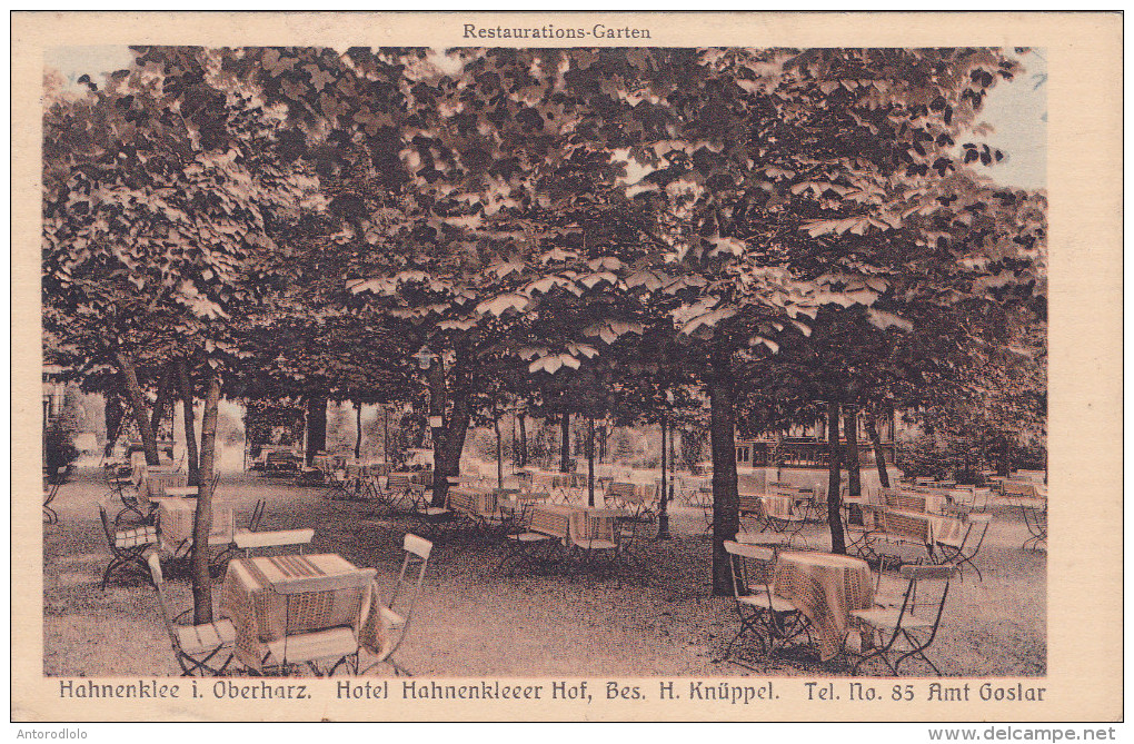 Hahnenklee I. Oberharz Hotel Hahnenkleeer Hof, Bes. H. Knüppel - Oberharz