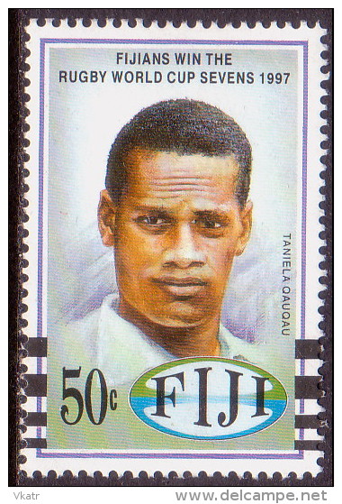 FIJI 1997 SG #991 50c Used Rugby Club - Fidji (...-1970)