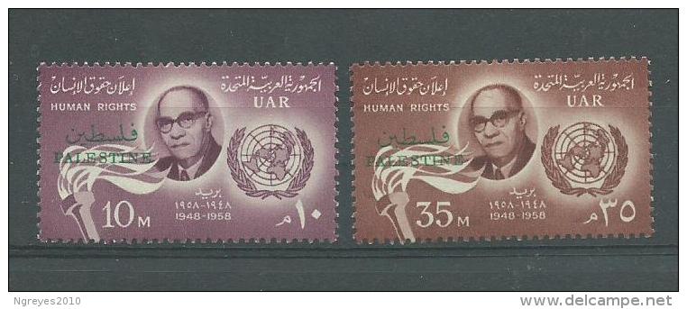 150023887  PALESTINA  YVERT   Nº   69/70  **/MNH - Palestina