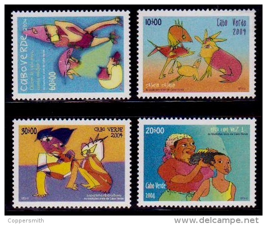 (019) Cape Verde  Culture / Tales / Märchen   ** / Mnh  Michel 867-70 - Cape Verde