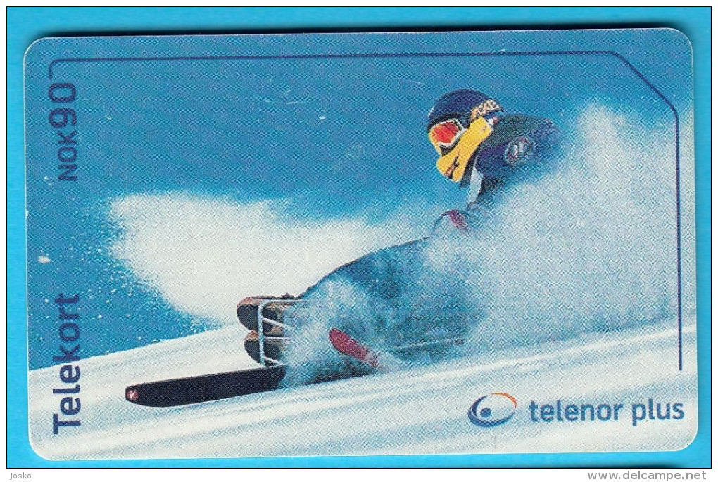 PARALYMPICS - Salt Lake 2002. ( Norway Limited Card ) Ski Skiing Jeux Paralympiques Juegos Paralímpicos Olympic Games - Sport