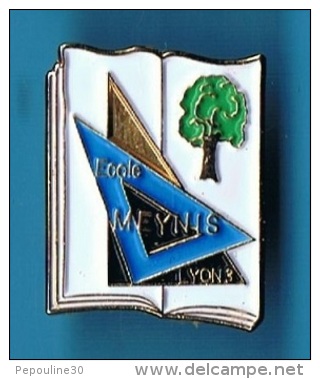 PIN'S //  ** ÉCOLE ** MEYNIS ** LYON 3 ** - Administrations