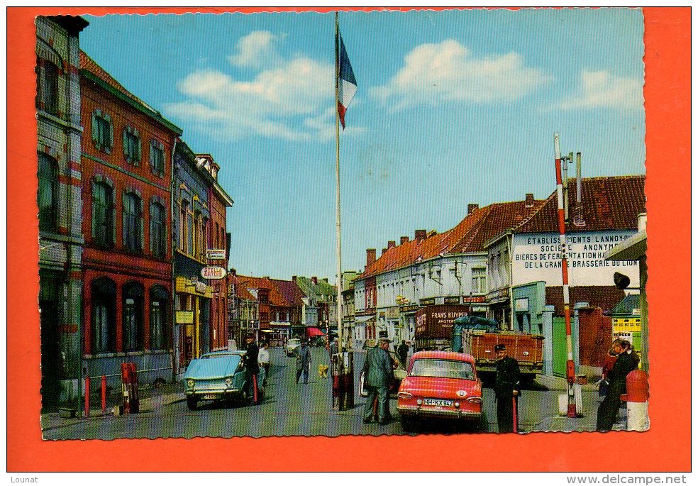 MENEN - Poste Frontière Franco Belge (automobiles, Commerces) - Menen