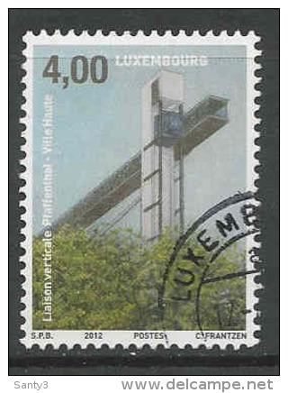 Luxemburg, Yv 1895 Jaar 2012, Hele Hoge Waarde, Gestempeld, Zie Scan - Oblitérés