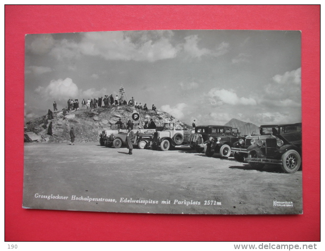 Grossglockner Hochalpenstrasse,Edelweisspitze Mit Parkplatz 2571 M,AUTO - Heiligenblut