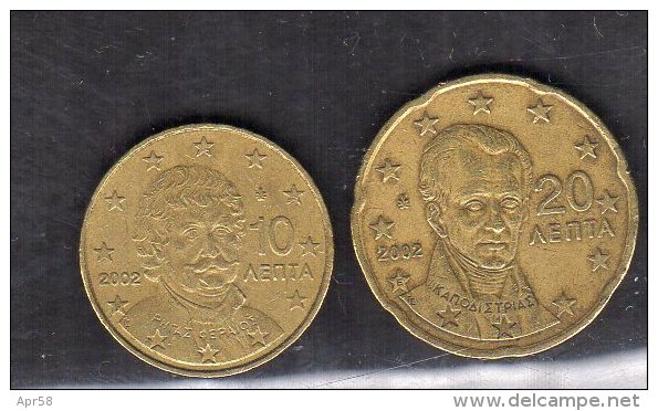 Grecia 10c,20c-2002 - Griekenland