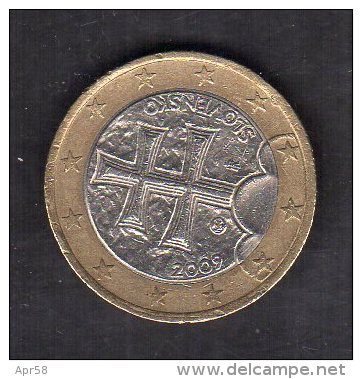 2009- 1euro Slovenia - Slowakei