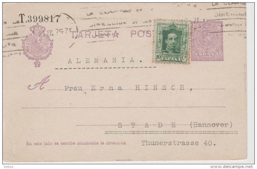 Ep084a / SPANIEN -  Alfonso XII   1927    (T399817) O - 1850-1931