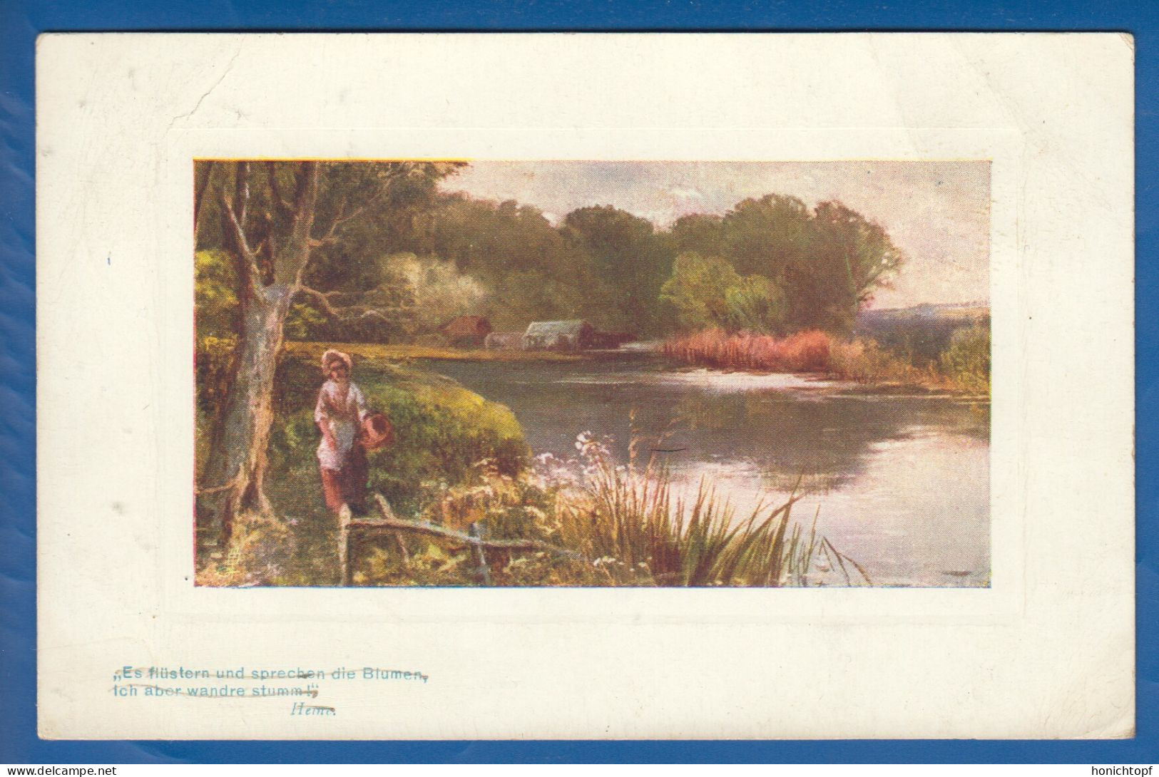 Malerei; Landschaft; Oilette Tuck's Post Card Serie 159; 1910 Leer Ostfriesland - Tuck, Raphael