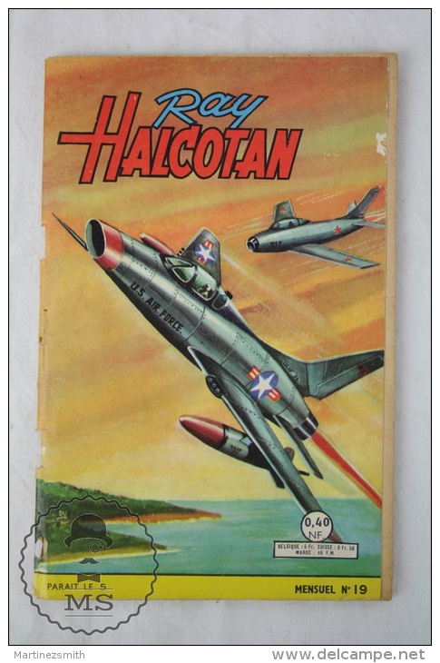 French Mensuel Comic - Ray Halcotan Nº 19 - Super Digest - 66 Pages - By ARTIMA 1961 - Other & Unclassified