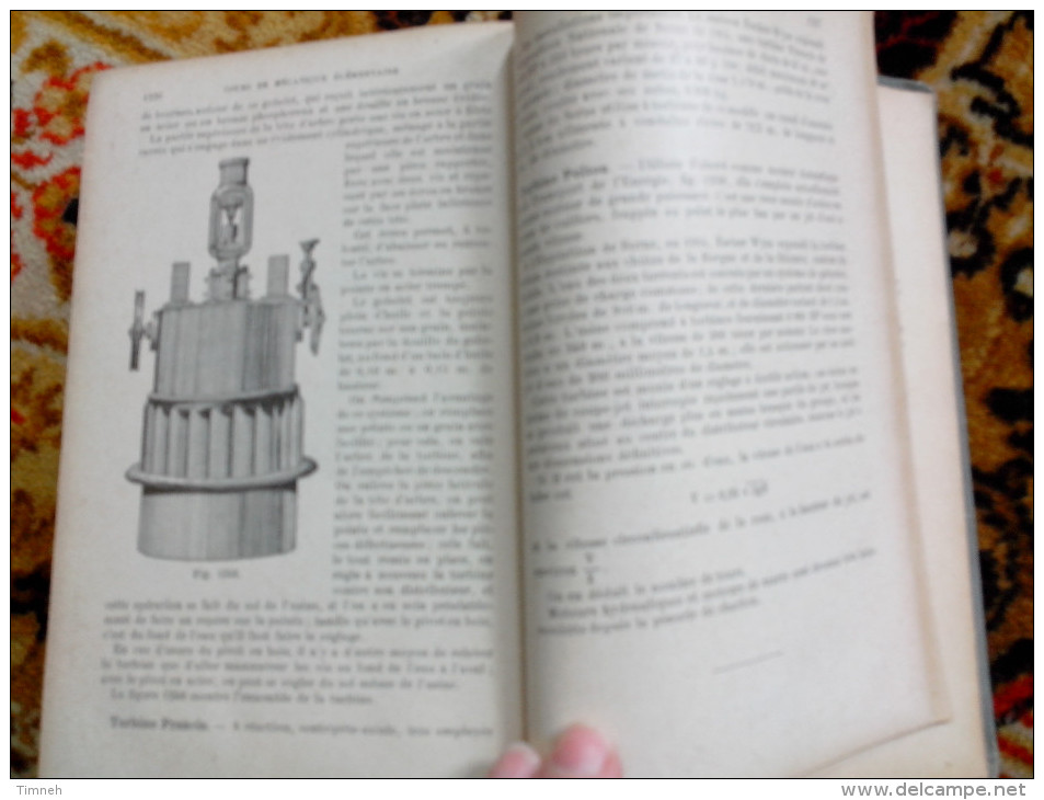 COURS DE MECANIQUE ELEMENTAIRE A L' USAGE DES ECOLES INDUSTRIELLES Par MOULAN ET GERDAY 1920 POLYTECHNIQUE BERANGER - 18 Ans Et Plus