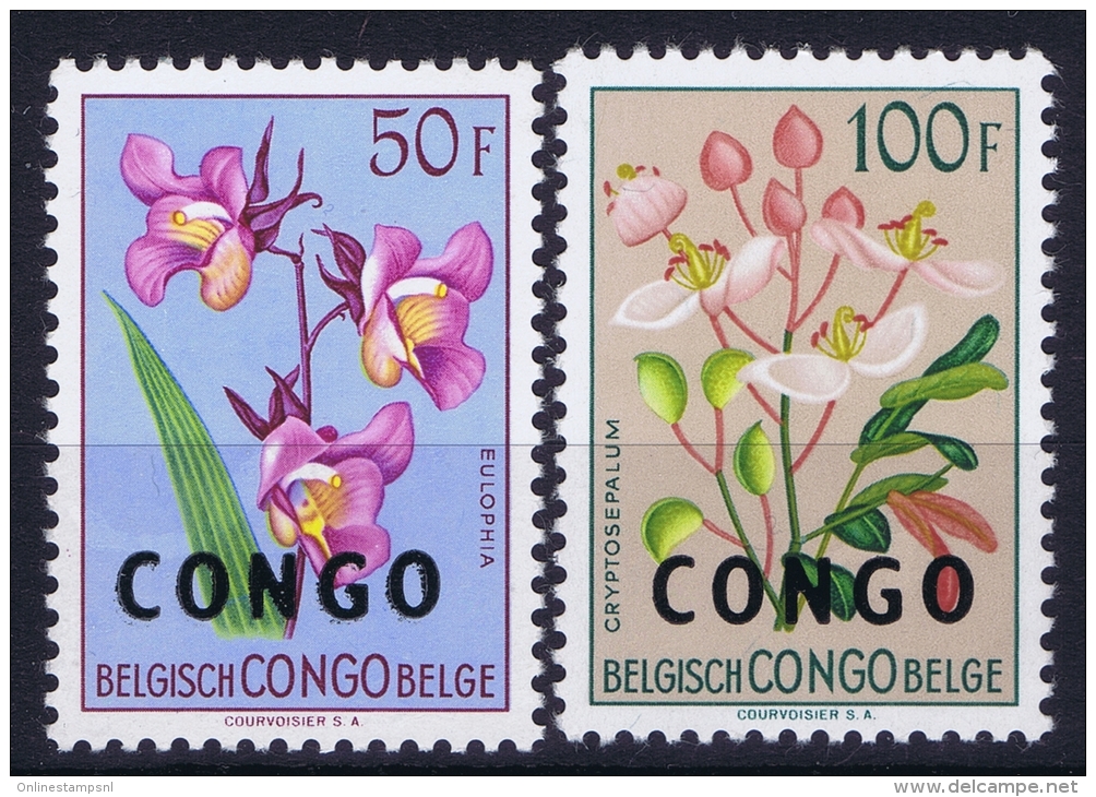 Congo Mi Nr 27 - 28 MNH/** Sans Charnière  Postfrisch - Autres & Non Classés