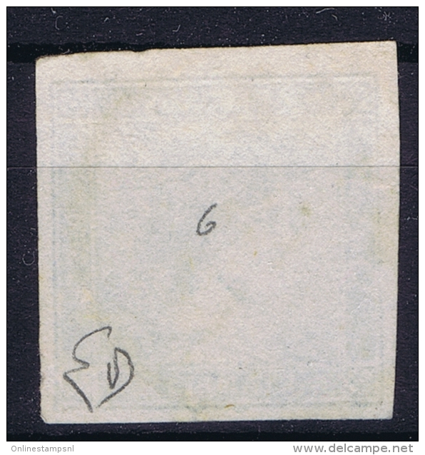 Osterrech: Mi Nr 61 Y Used / Obl. Geripptes Papier Signed/ Signé/signiert Diena - Gebraucht