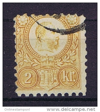 HUNGARY:  Mi Nr 1 B Geld Used  Signed Calves Has A Fold - Oblitérés