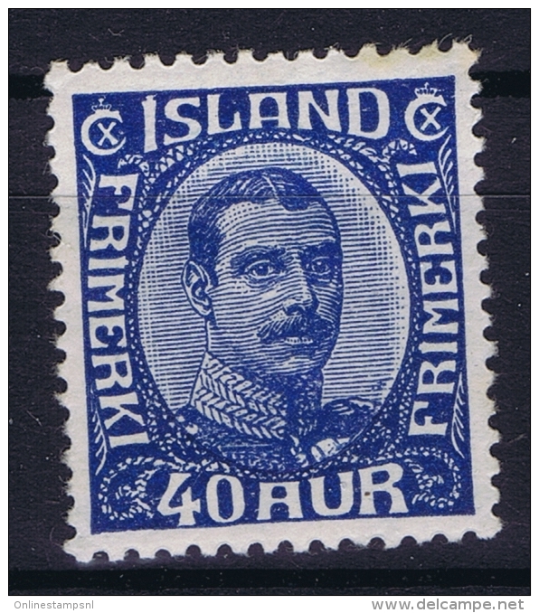 Island: Mi Nr 103 MNH/** Sans Charnière  Postfrisch 1921 - Ungebraucht