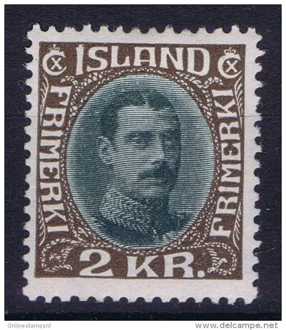 Island: Mi Nr 166 MH/* Avec Charnière  Falz  Fa 156 - Unused Stamps