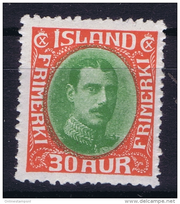 Island: Mi Nr 163 MH/* Avec Charnière  Falz - Unused Stamps