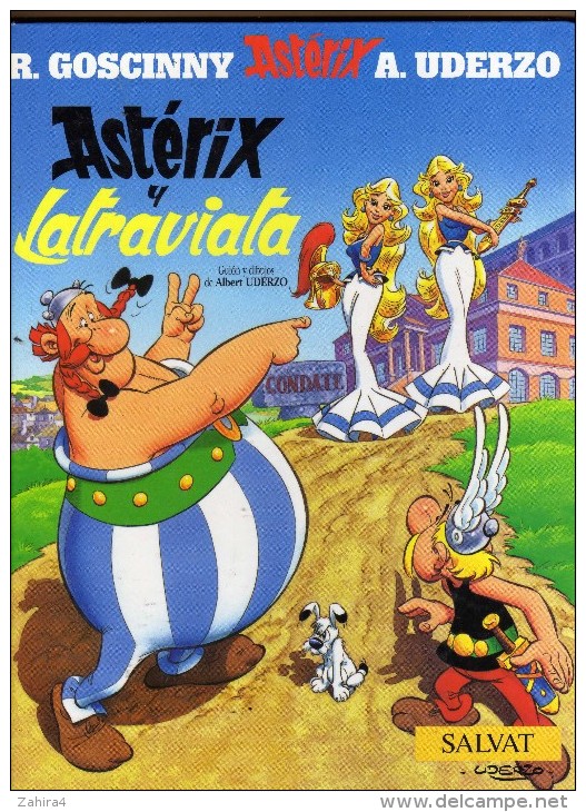 R. Goscinny - Astérix - A. Uderzo - Astérix Y La Traviata- Guion Y Dibujos De Albert Uderzo - Salvat - Autres & Non Classés