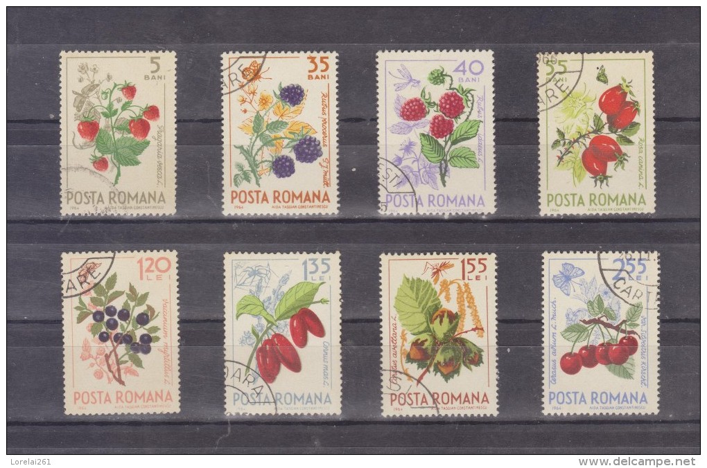 1964 - Fruits De La Foret  Y&T No 2084/2091 Et Mi No 2361/2368 - Gebraucht