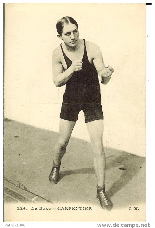 CPA LA BOXE CARPENTIER - 12199 - Sportsmen