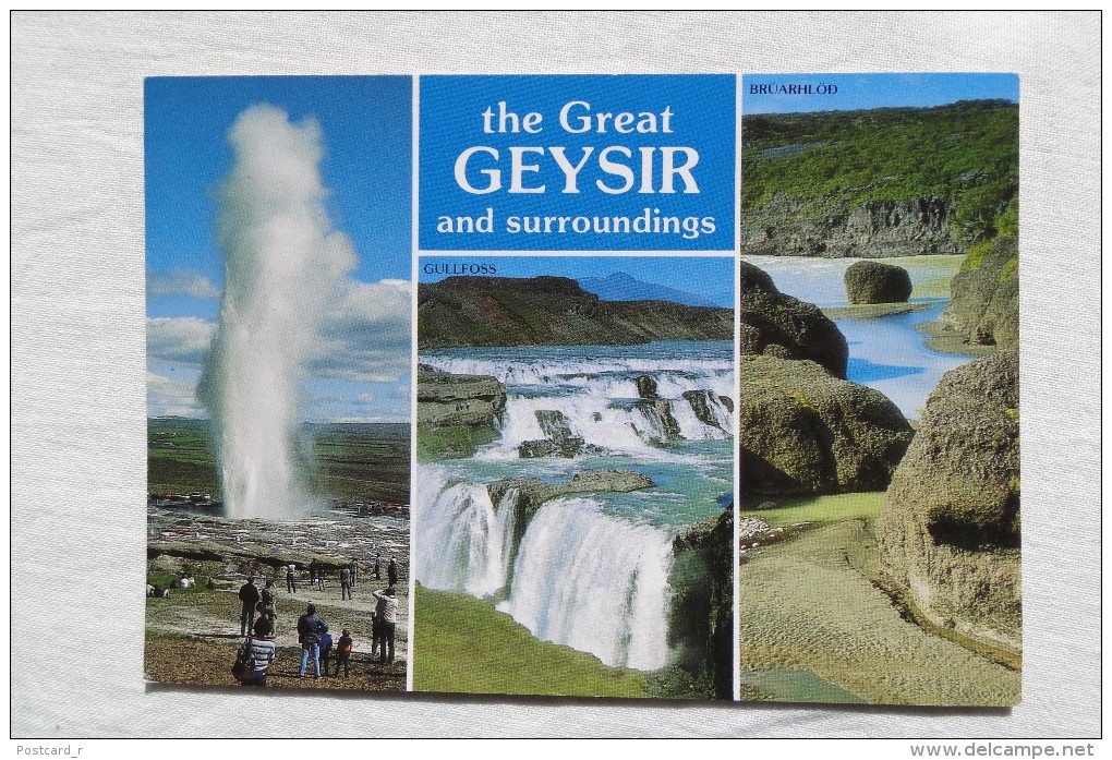 Iceland Great Geysir And Surroundings  A 54 - Island