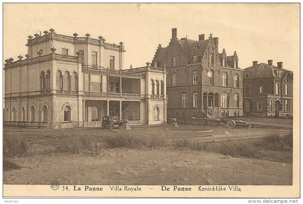 34. LA PANNE : Villa Royale / DE PANNE : Koninklijke Villa - De Panne