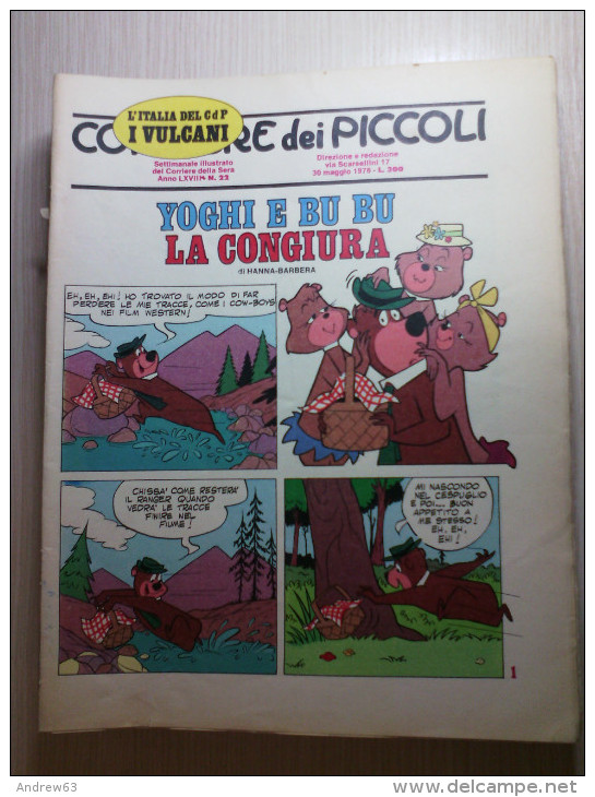 CORRIERE Dei PICCOLI - N. 22 Del 30 Maggio 1976 - Corriere Dei Piccoli