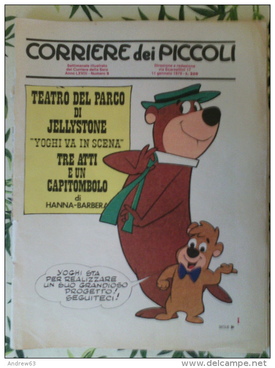 CORRIERE Dei PICCOLI - N. 2 Del 11 Gennaio 1976 - Corriere Dei Piccoli