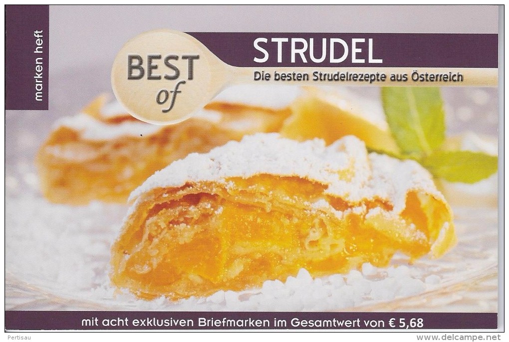 Strudelrecepten 8 Excl.zegels - Timbres Personnalisés