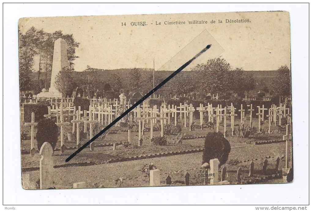 CPA  - Guise - Le Cimetière Militaire De La Désolation - Guise