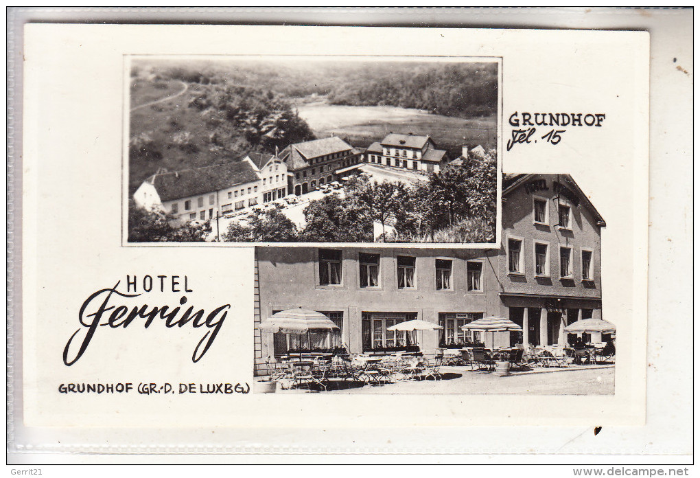 L 6550 BERDORF - GRUNDHOF, Hotel Ferring - Berdorf