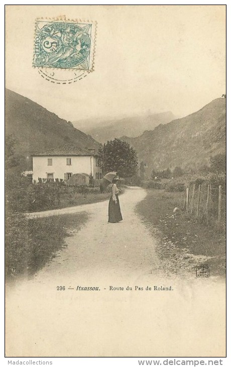 Itxassou  (64.Pyrénées-Atlantiques) Route Du Pas De Roland - Itxassou