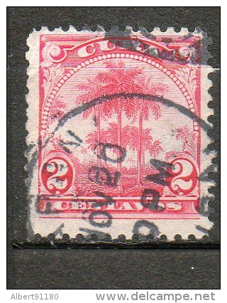 CUBA Palmier Royal 1899-02 N°143 - Used Stamps