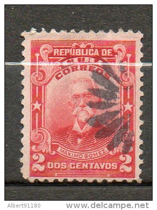 CUBA  Maximo Gomez 1910 N°154 - Oblitérés
