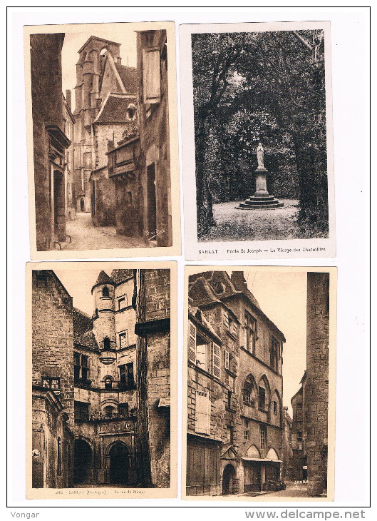 24 SARLAT 20 BELLES CARTES - Sarlat La Caneda